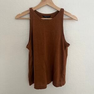 Banana Republic 100% Linen Tank Top